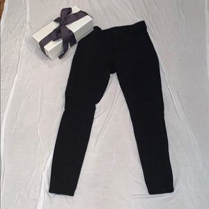 Agua black stretchy jeggings